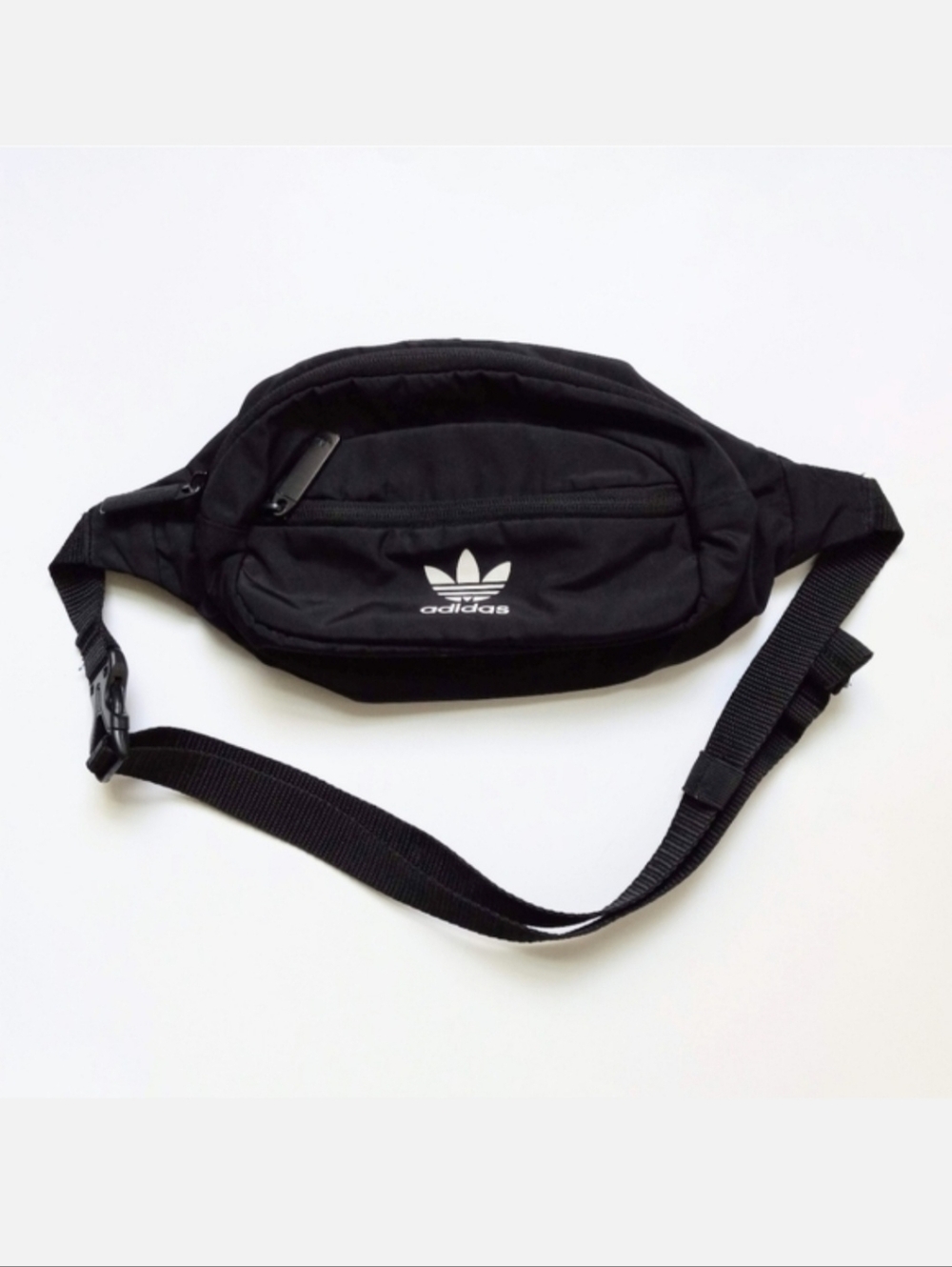 Adidas Originals National Waist Pack Fanny Travel Bag Crossbody Black Logo
